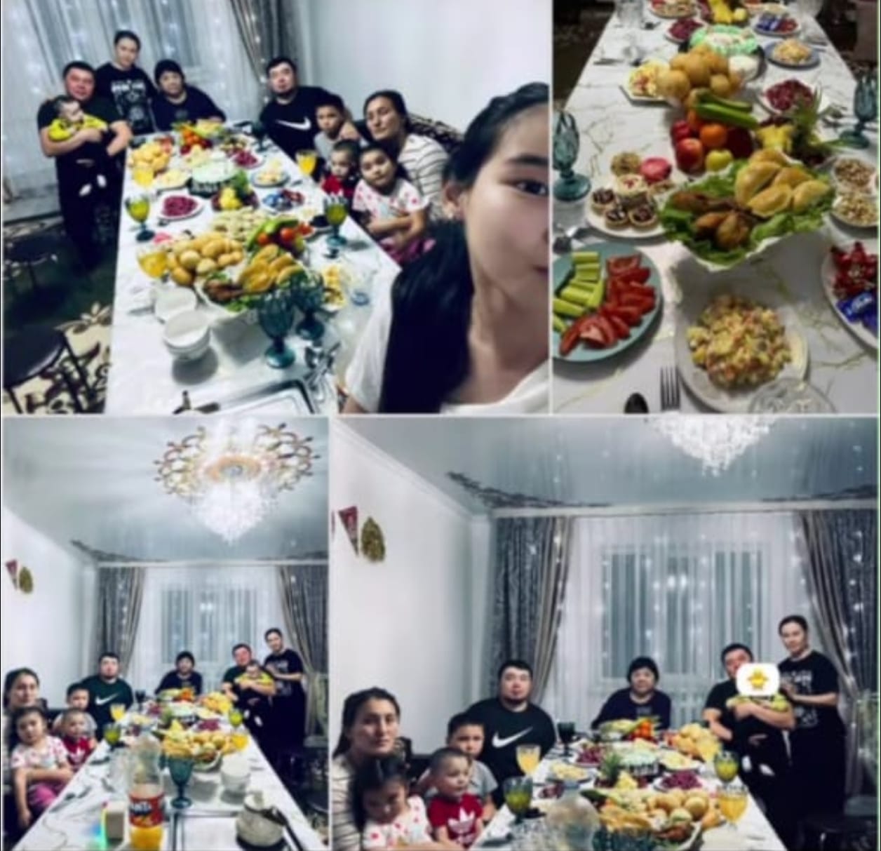 "Бұртұтас тәрбие" бағдарламасы  аясында  17 наурыз Шаңырақ күніне орай  "Бір шаңырақ астында" отбасылық фотоколлаж ұйымдастырылып өткізілді.