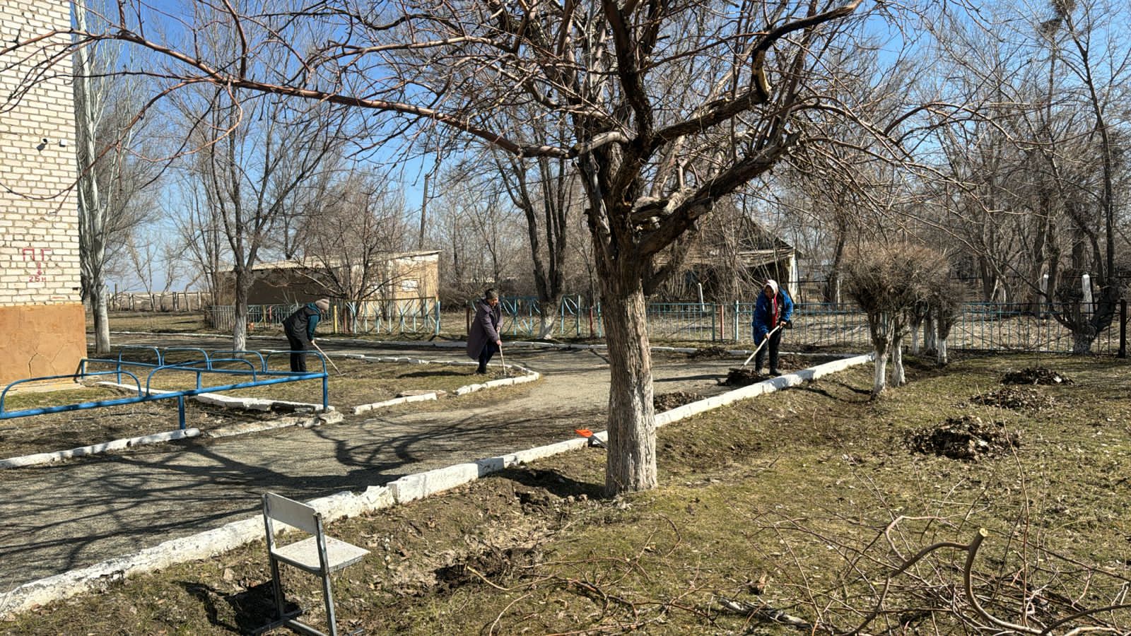 Наурыз мерекесіне орай "Жаңарау күні" аясында сенбілік өткізілді.